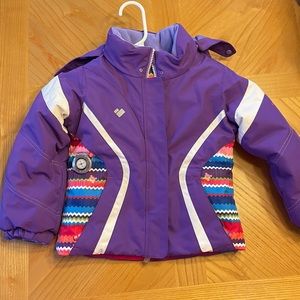 Obermeyer Size 4 Snow Jacket and Snow Bib